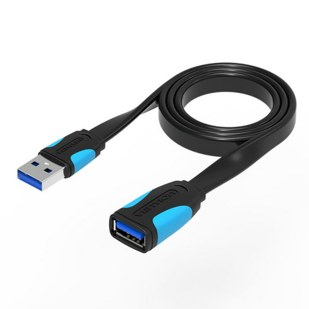 Cable Length: 0.5m Cables Blue USB 3.0 Extension Cable Male to Female Data Sync Fast Speed Cord Connector 